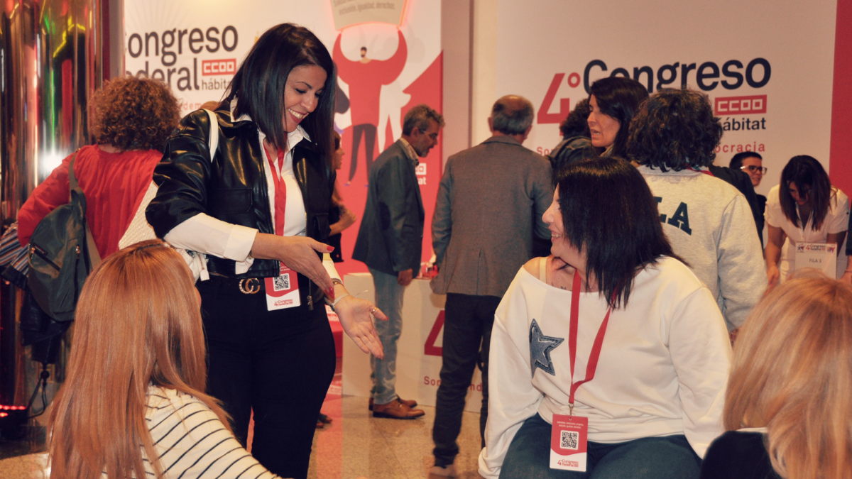 Imágenes de la primera jornada del 4º Congreso de CCOO del Hábitat