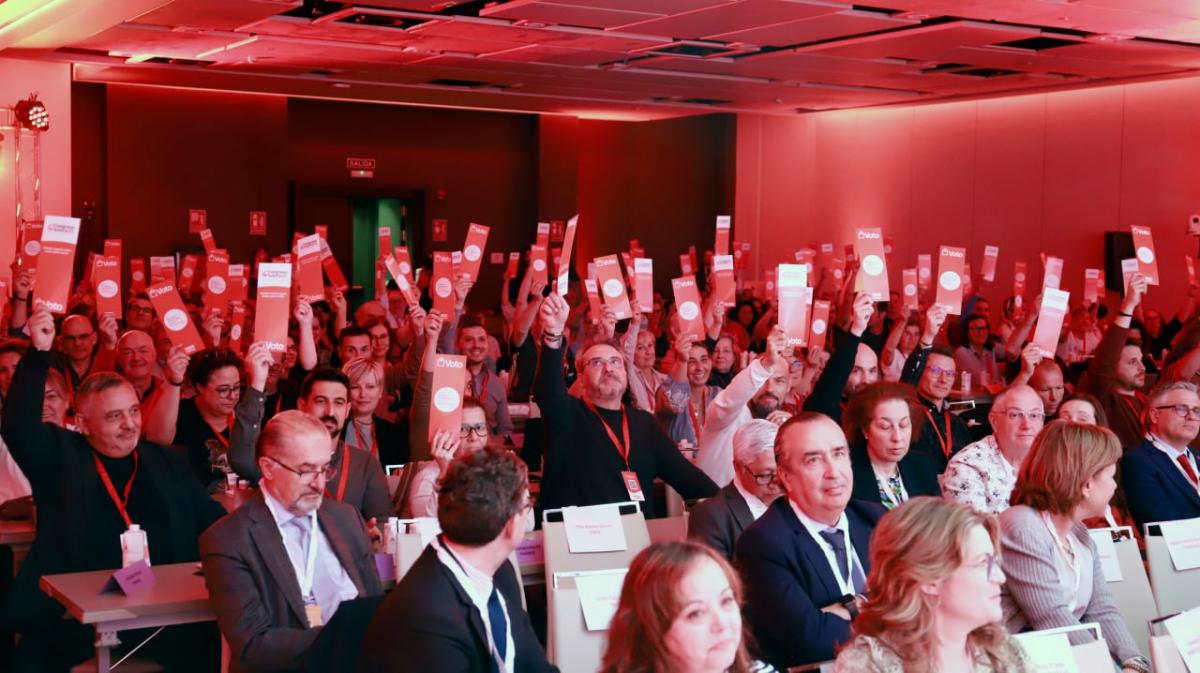 Imágenes de la primera jornada del 4º Congreso de CCOO del Hábitat