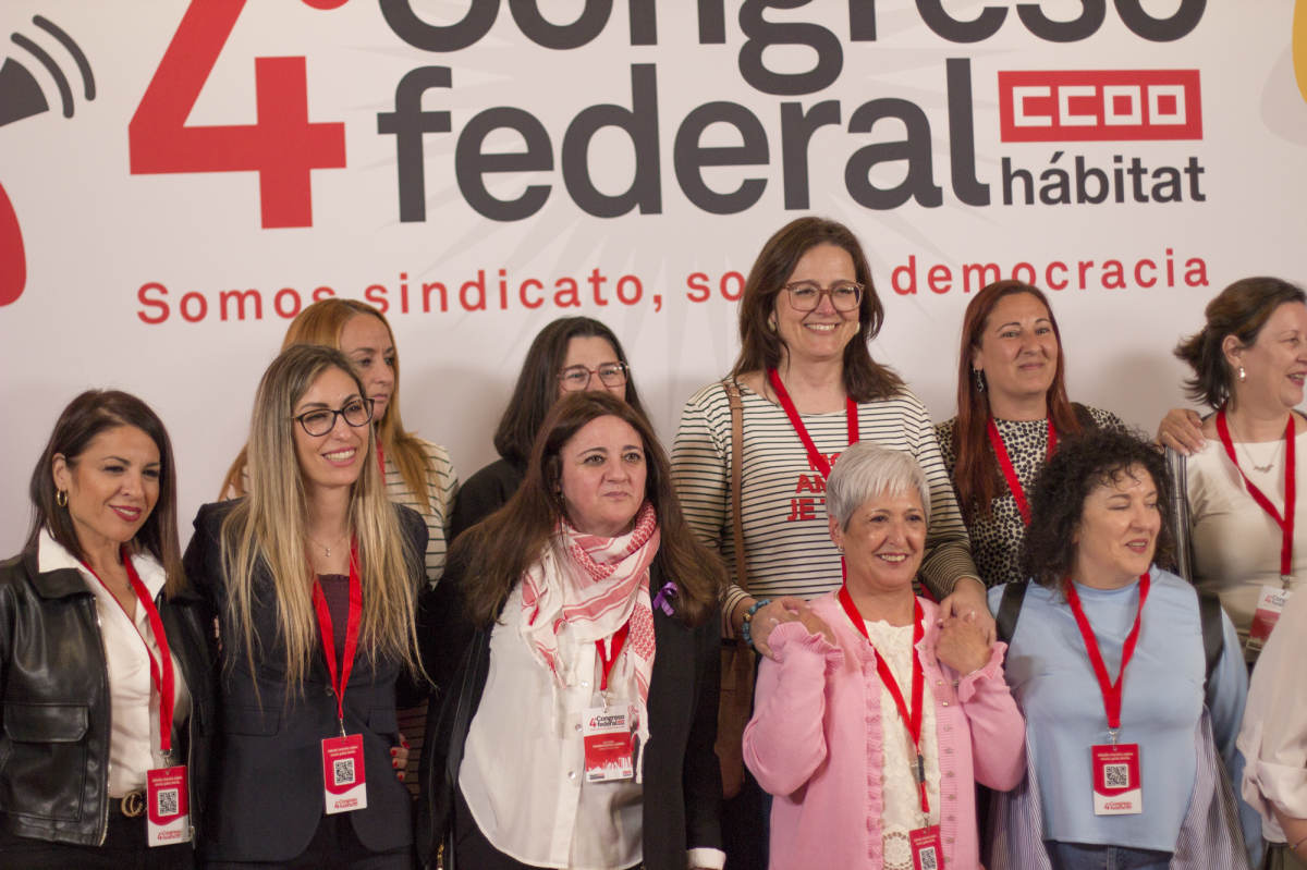Imágenes de la primera jornada del 4º Congreso de CCOO del Hábitat
