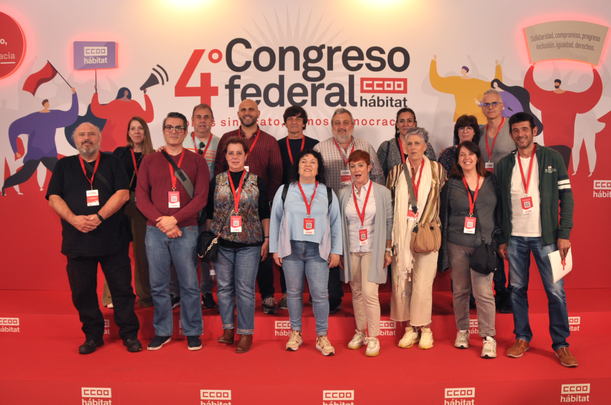 Imágenes de la primera jornada del 4º Congreso de CCOO del Hábitat