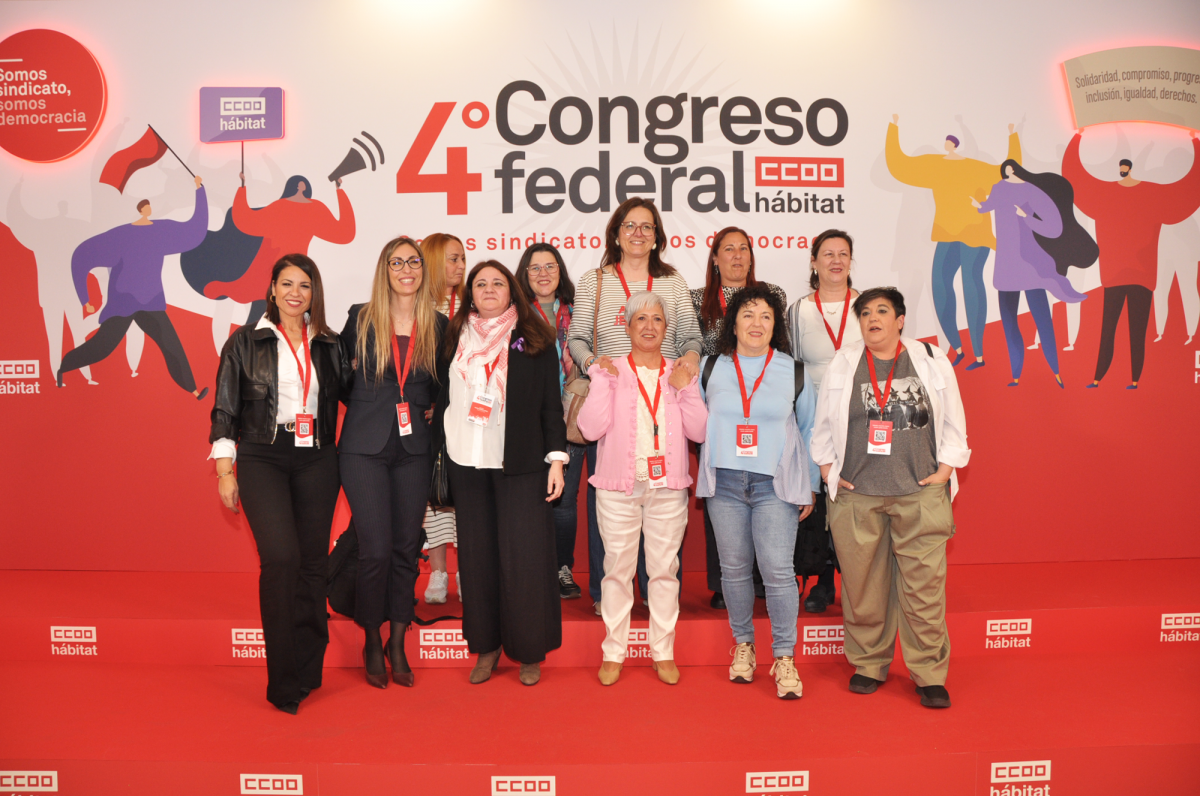Imágenes de la primera jornada del 4º Congreso de CCOO del Hábitat