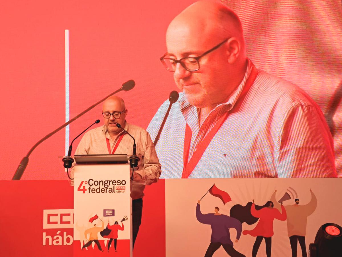 Imágenes de la tercera jornada del 4º Congreso de CCOO del Hábitat.