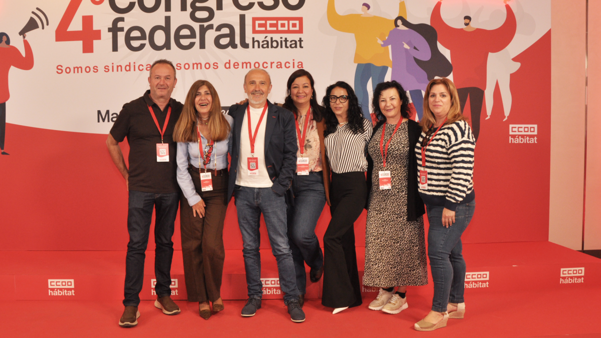 Imágenes de la segunda jornada del 4º Congreso de CCOO del Hábitat