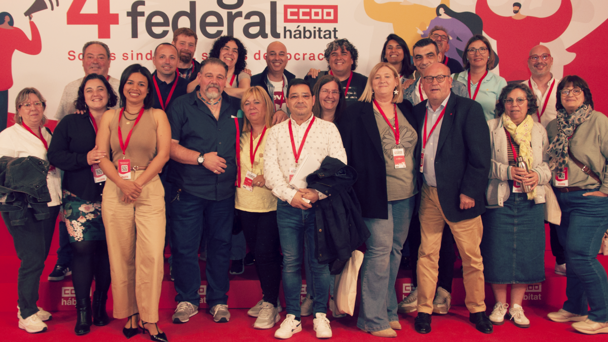 Imágenes de la segunda jornada del 4º Congreso de CCOO del Hábitat