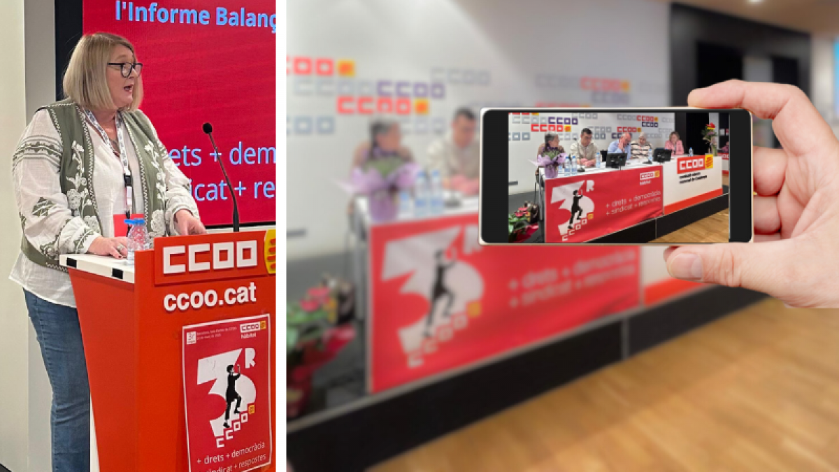 Isabel Gutiérrez Muela presenta el seu informe general al Congrés