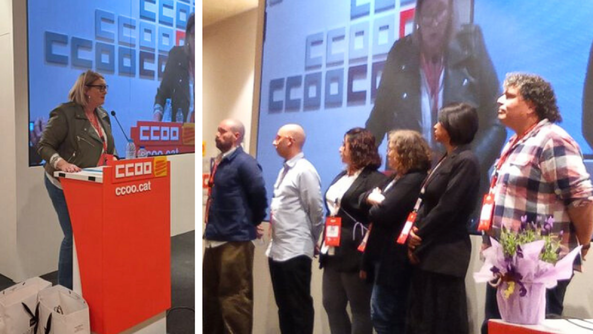 Isabel Gutiérrez Muela renovada com a secretària general de CCOO de l'Hàbitat de Catalunya