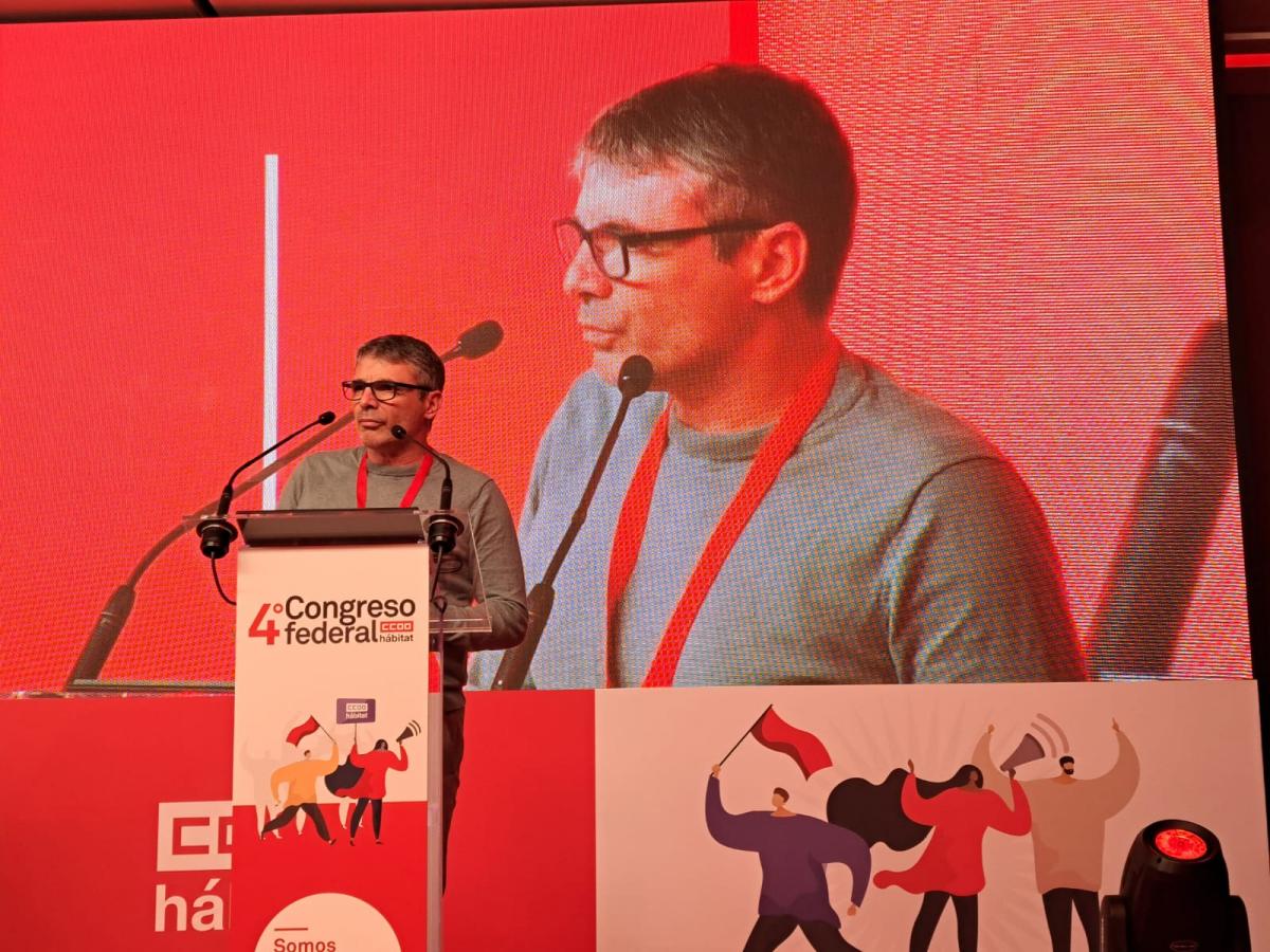 Imágenes de la tercera jornada del 4º Congreso de CCOO del Hábitat.