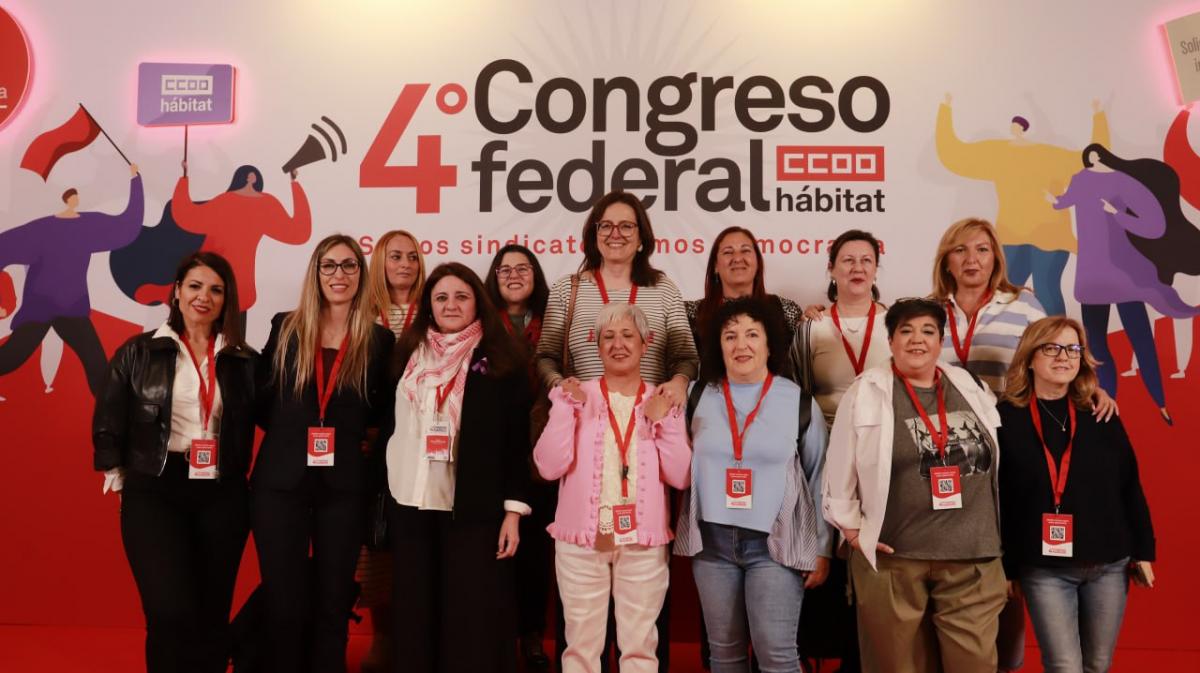 Imágenes de la primera jornada del 4º Congreso de CCOO del Hábitat