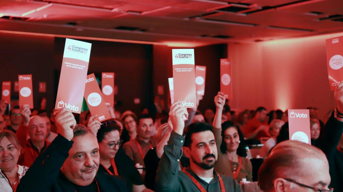 Imágenes de la primera jornada del 4º Congreso de CCOO del Hábitat