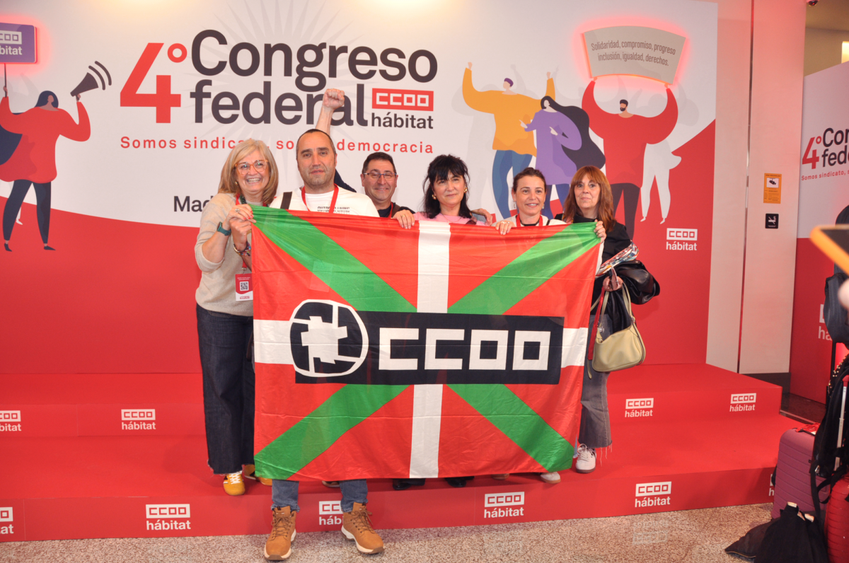 Imágenes de la primera jornada del 4º Congreso de CCOO del Hábitat
