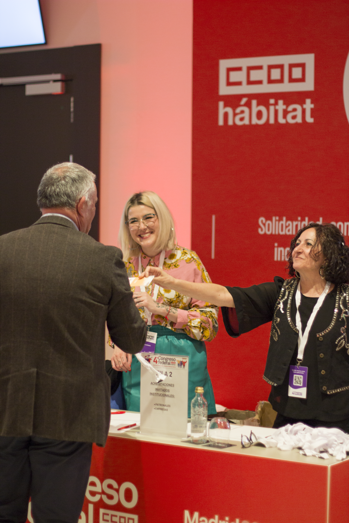 Imágenes de la primera jornada del 4º Congreso de CCOO del Hábitat