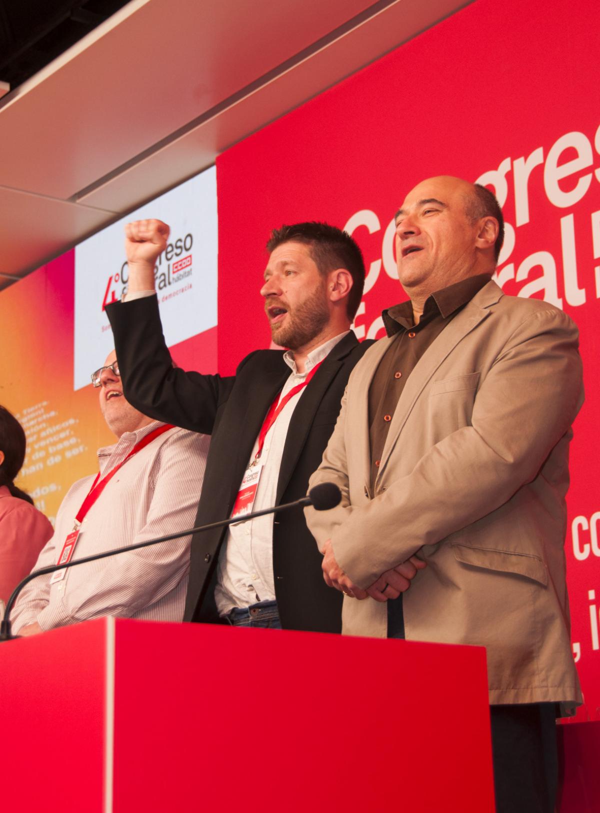 Imágenes de la tercera jornada del 4º Congreso de CCOO del Hábitat.