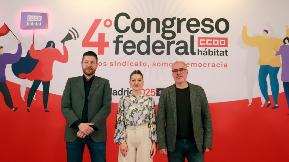 Imágenes de la primera jornada del 4º Congreso de CCOO del Hábitat