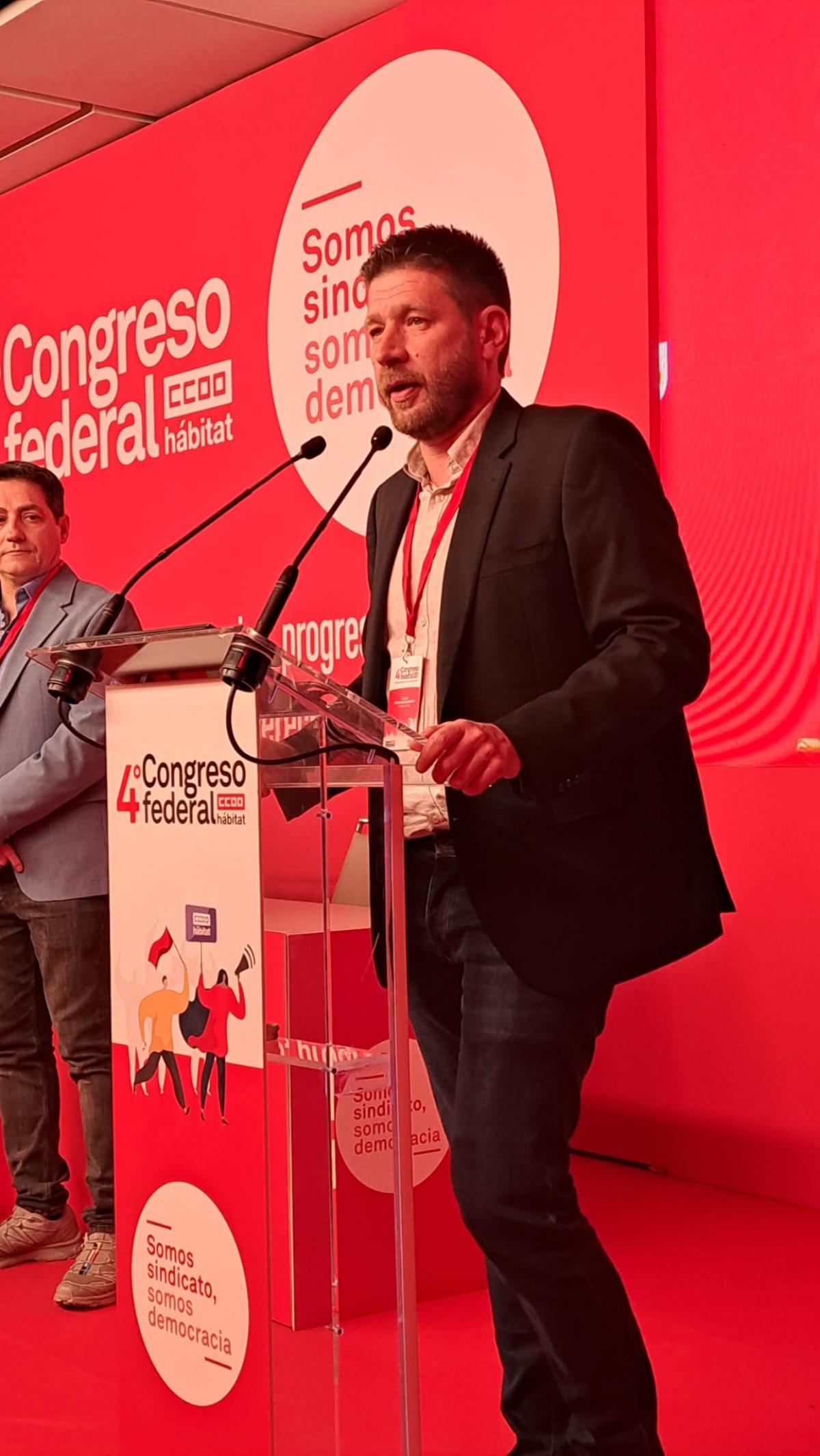 Imágenes de la tercera jornada del 4º Congreso de CCOO del Hábitat.