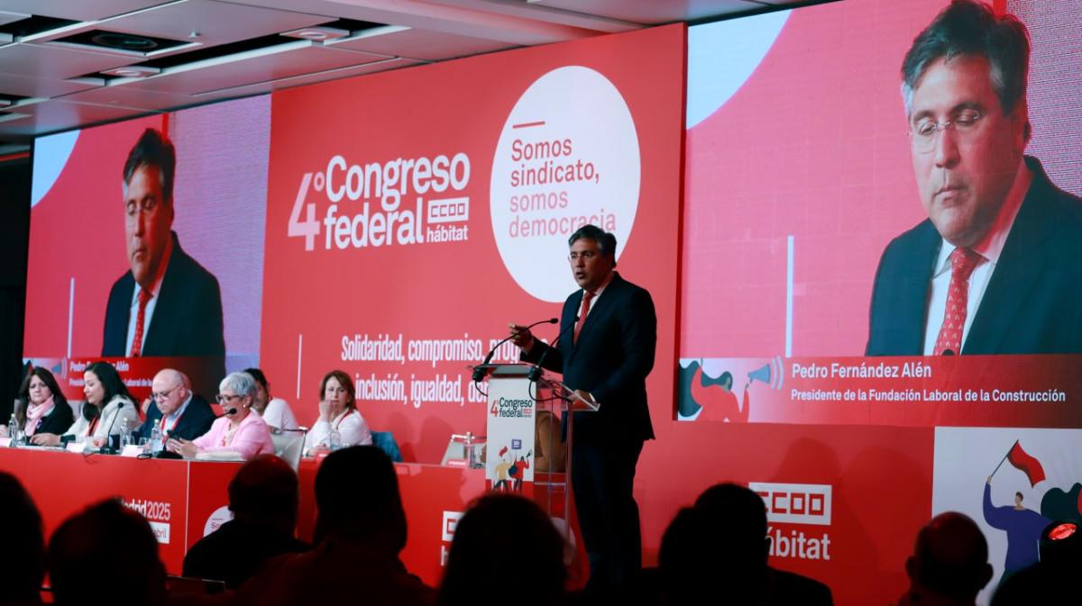Imágenes de la primera jornada del 4º Congreso de CCOO del Hábitat
