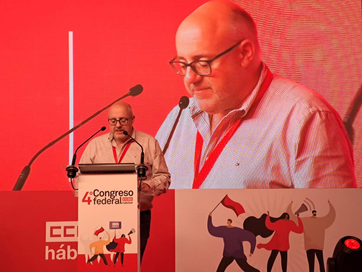 Imágenes de la tercera jornada del 4º Congreso de CCOO del Hábitat.