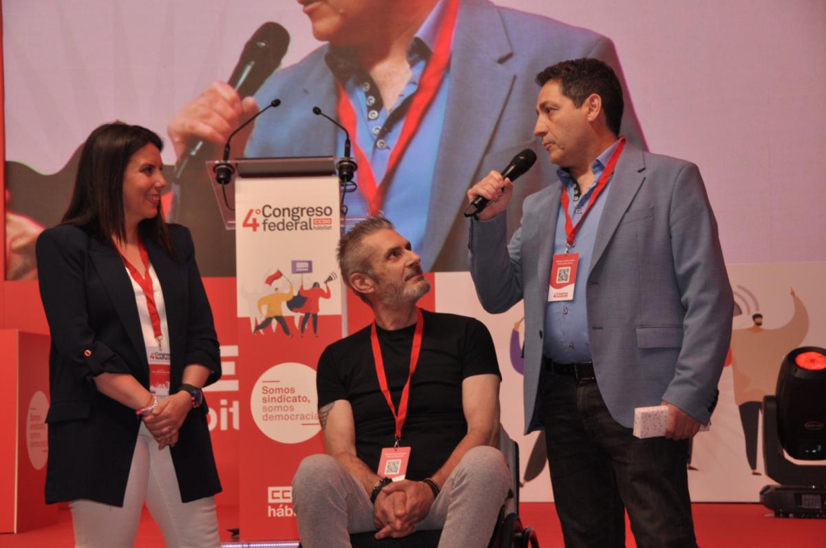 Imágenes de la tercera jornada del 4º Congreso de CCOO del Hábitat.